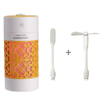 Air Humidifier with LED Night Lamp