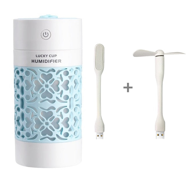 Air Humidifier with LED Night Lamp