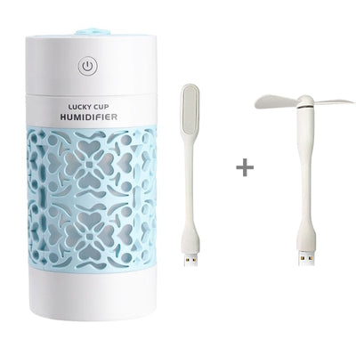 Air Humidifier with LED Night Lamp