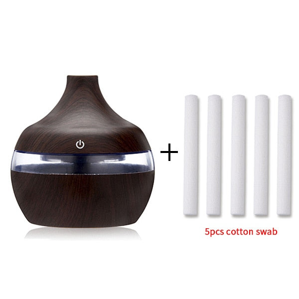 Ultrasonic Wood Grain Humidifier