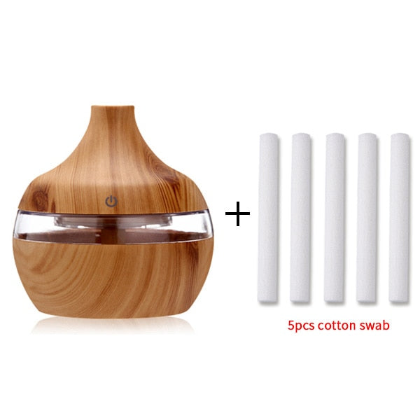 Ultrasonic Wood Grain Humidifier