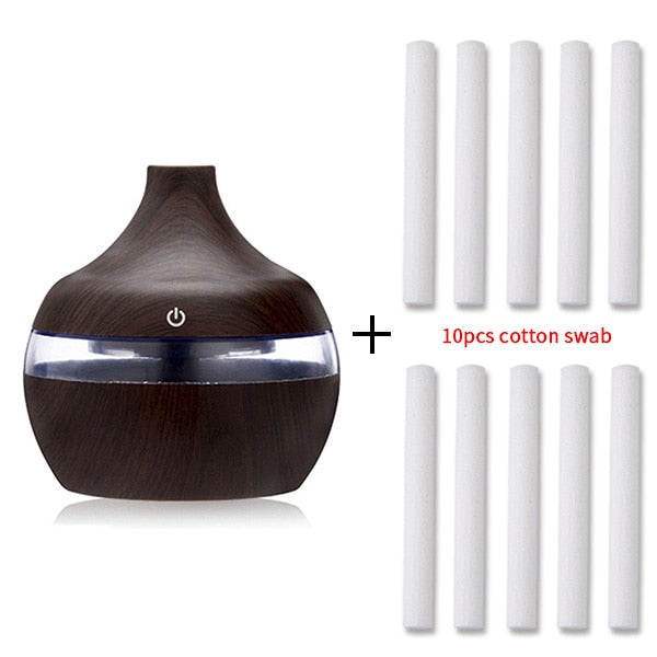 Ultrasonic Wood Grain Humidifier