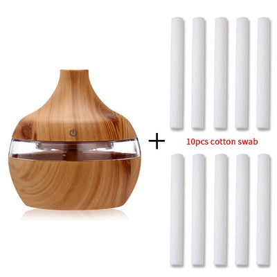 Ultrasonic Wood Grain Humidifier