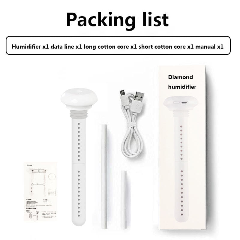 Diamond Bottle Aroma Humidifier