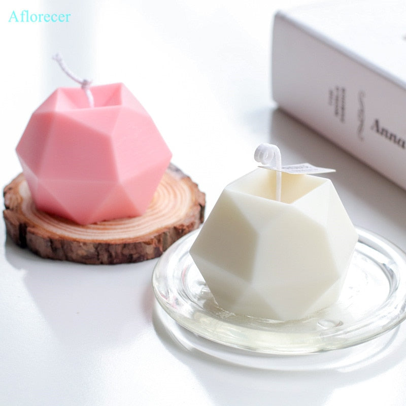 Diamond Face Cube Scented Candle