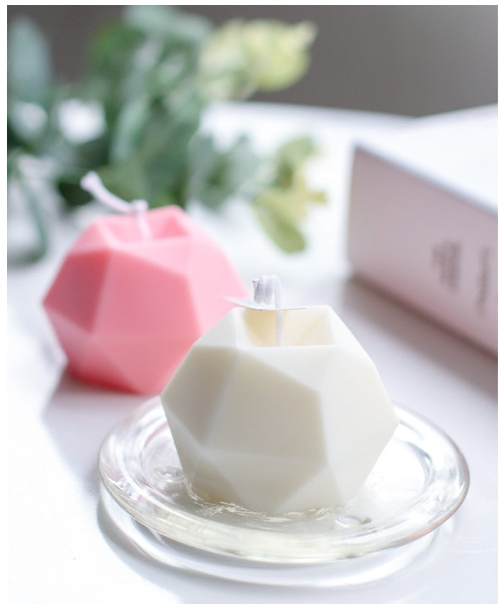 Diamond Face Cube Scented Candle