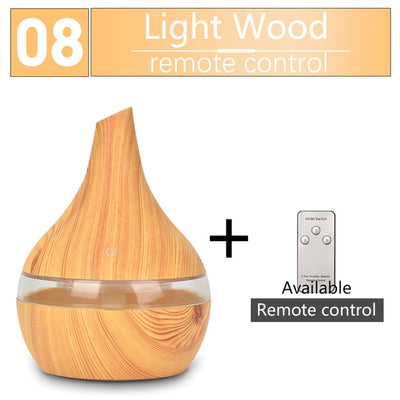 Wood Grain Ultrasonic Humidifier