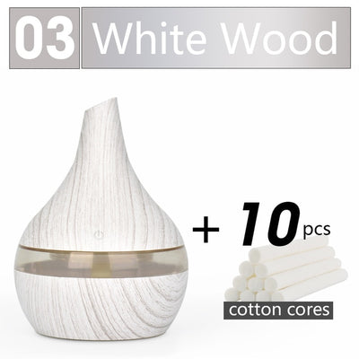 Wood Grain Ultrasonic Humidifier