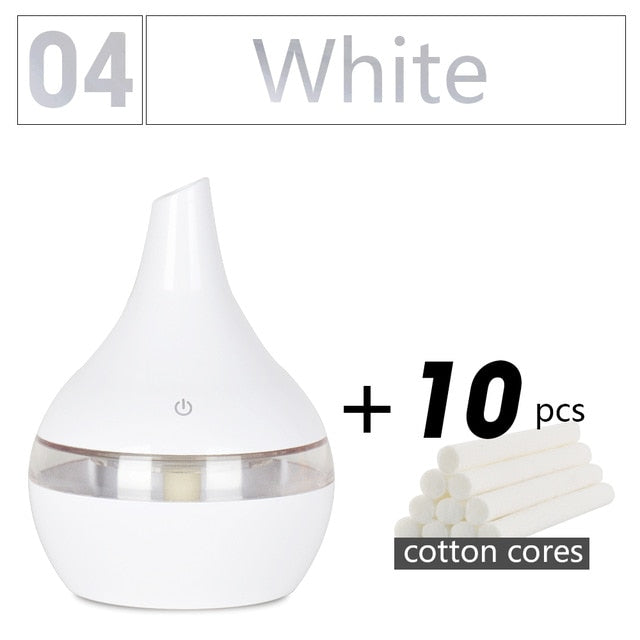 Wood Grain Ultrasonic Humidifier