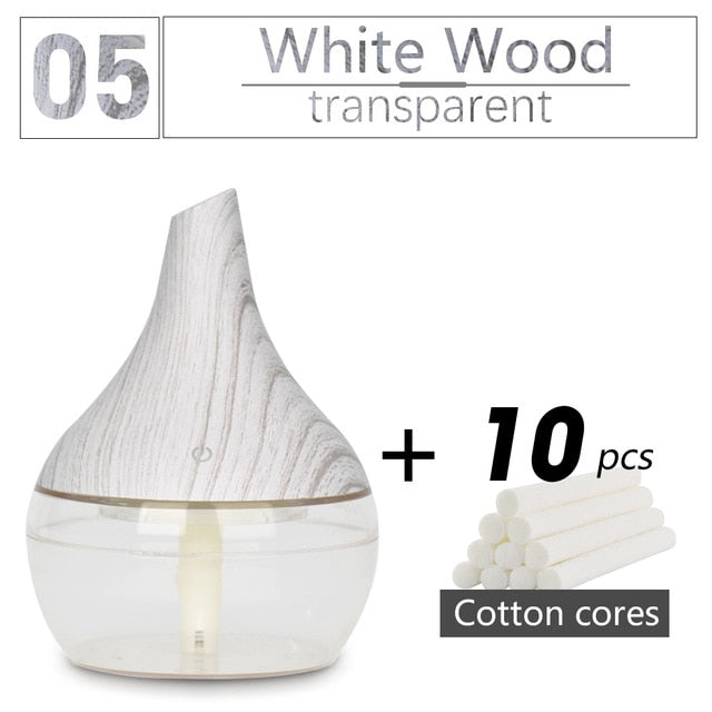 Wood Grain Ultrasonic Humidifier