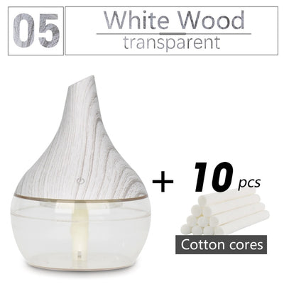 Wood Grain Ultrasonic Humidifier