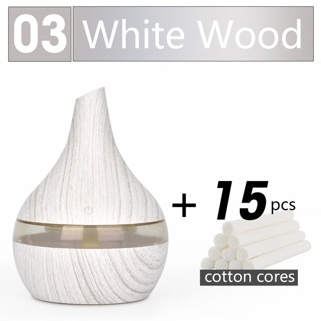 Wood Grain Ultrasonic Humidifier