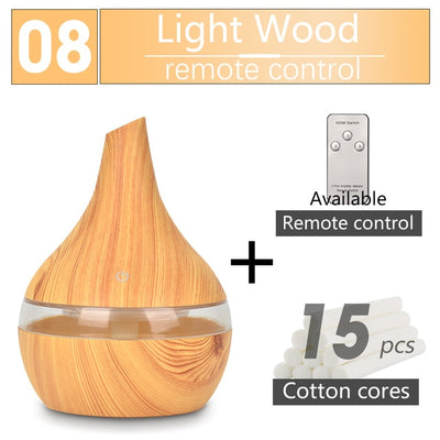 Wood Grain Ultrasonic Humidifier