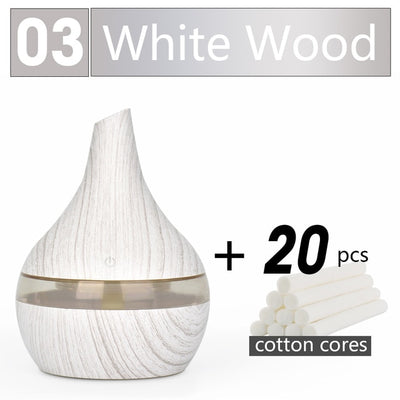 Wood Grain Ultrasonic Humidifier