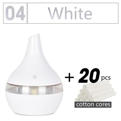 Wood Grain Ultrasonic Humidifier