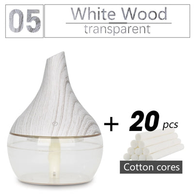 Wood Grain Ultrasonic Humidifier