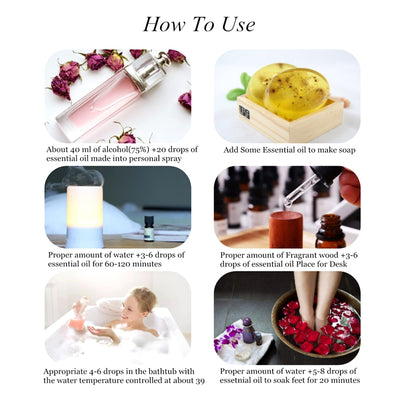 Essential Oils Dropper 10ml/30ml/100ml