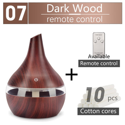 Wood Grain Ultrasonic Humidifier