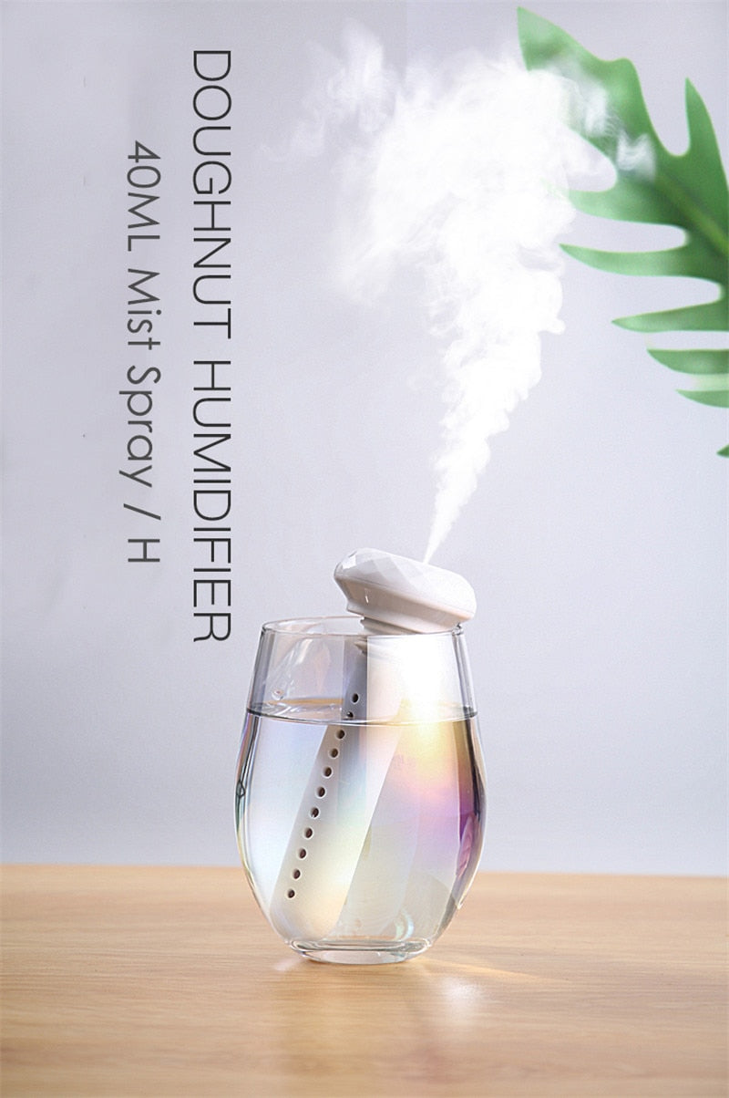 Diamond Bottle Aroma Humidifier