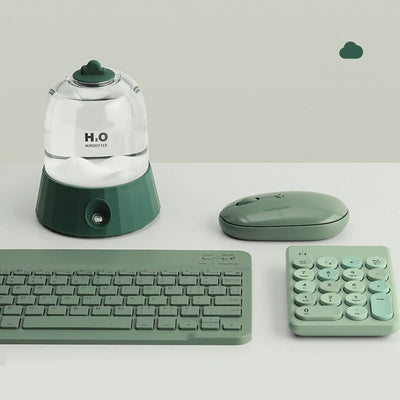 Mini Portable Humidifier for Home Office 400ML Ultrasonic Air Oil Diffuser