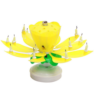 1pc Flower Shape Candles Disposable Birthday Party Gift