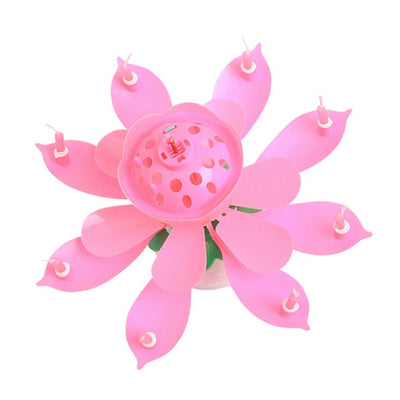 1pc Flower Shape Candles Disposable Birthday Party Gift