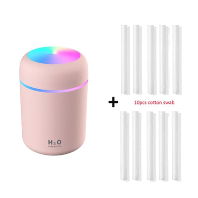 Ultrasonic Humidifier 300ml Portable USB Aroma Diffuser
