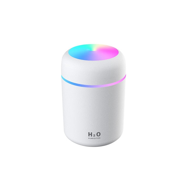 Ultrasonic Humidifier 300ml Portable USB Aroma Diffuser