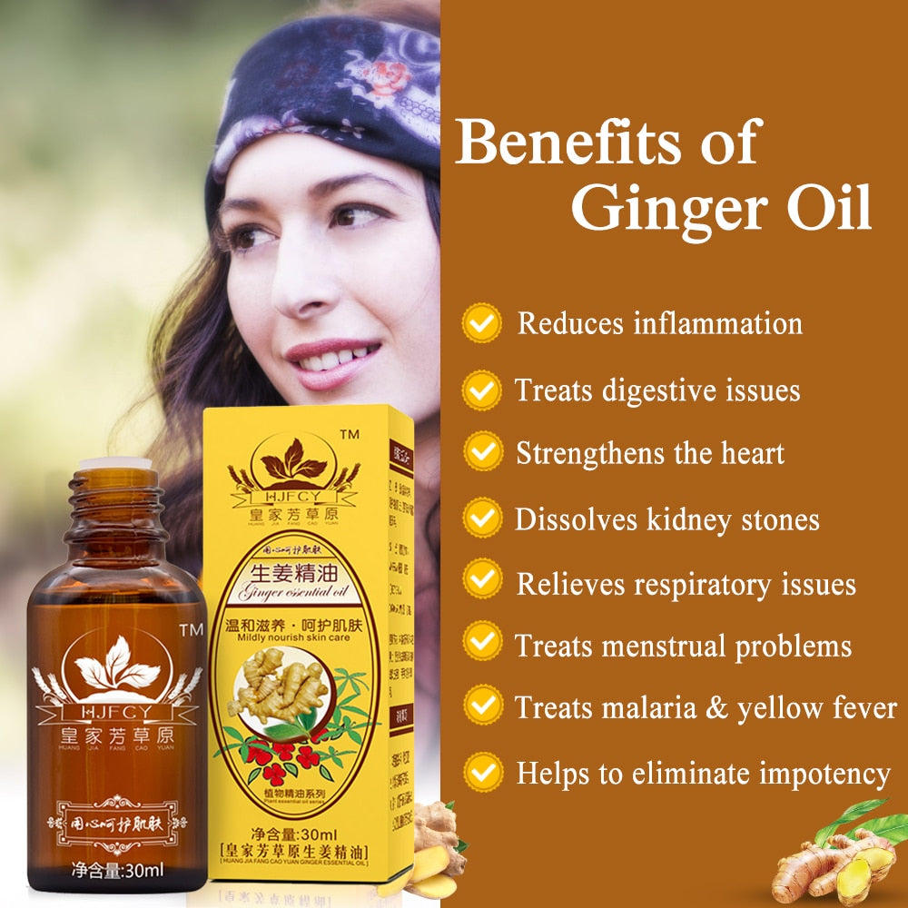 Natural Plant Therapy Lymphatic Drainage Ginger Oil